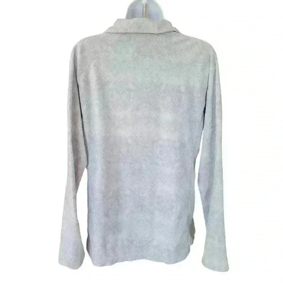 Columbia Athletic Outdoor Half Zip Fleece Pullover /Blue/ Women's Size L - Picture 3 of 7